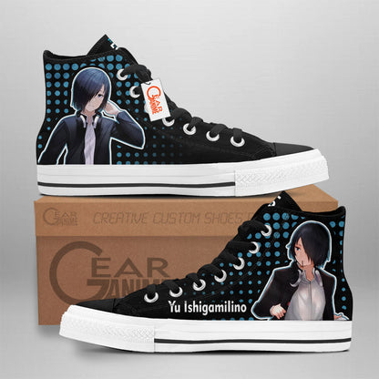 Kaguya-sama Yu Ishigami Anime Custom High Top Shoes NTT0901 Gear Anime