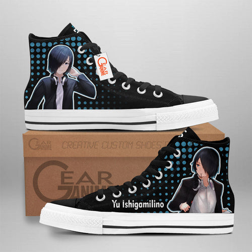 Kaguya-sama Yu Ishigami Anime Custom High Top Shoes NTT0901 Gear Anime