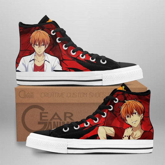 Fruit Basket Kyou Souma High Top Shoes Custom Anime Sneakers - 1 - GearAnime