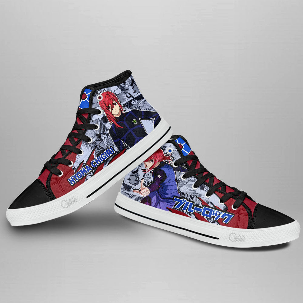Blue Lock Hyoma Chigiri Anime Custom High Top Shoes NTT2712 Gear Anime