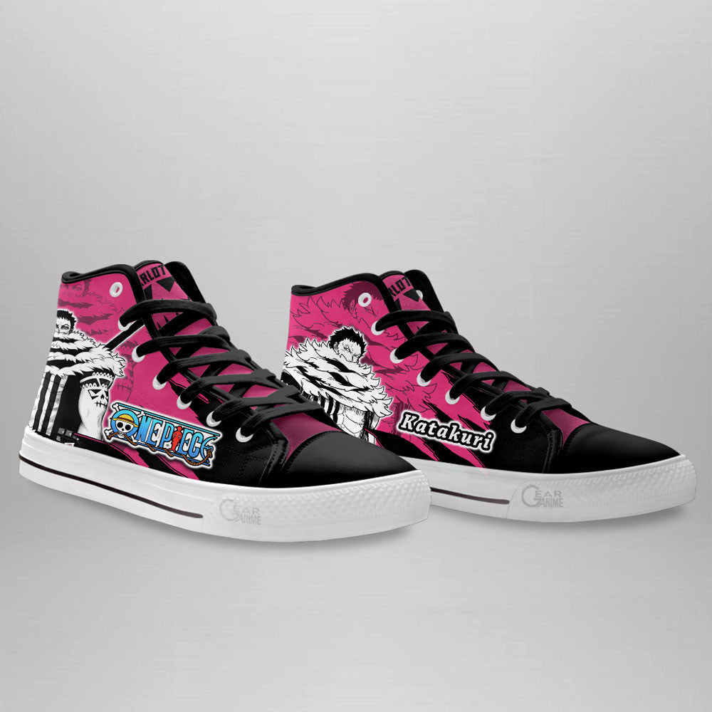 Charlotte Katakuri Classic High-Top Sneakers - Custom Anime Design
