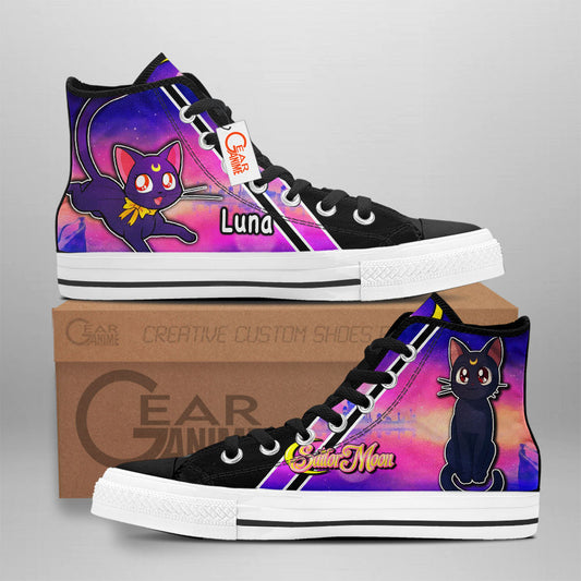 Luna Anime Custom High Top Shoes NTT0901 Gear Anime