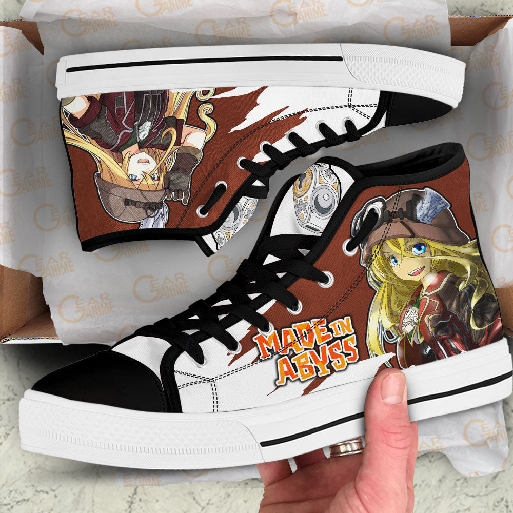 Made In Abyss Lyza Custom Anime High Top Shoes Gear Anime