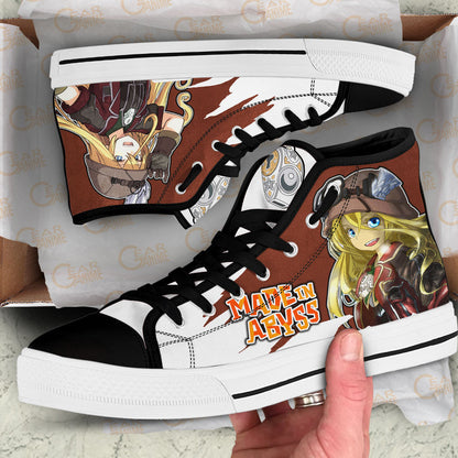 Made In Abyss Lyza Custom Anime High Top Shoes Gear Anime