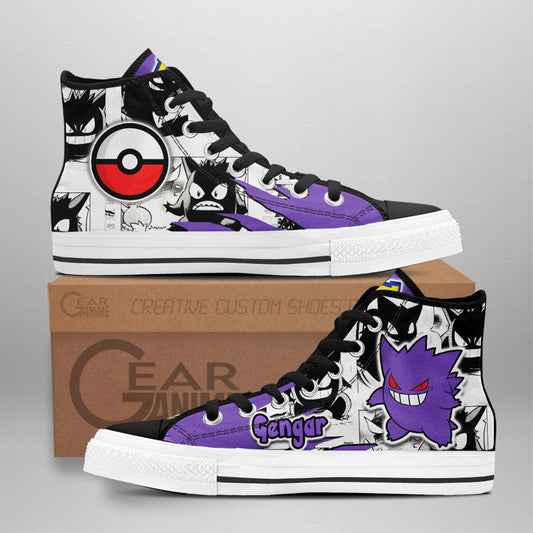 Gengar High-Top Shoes Anime Custom