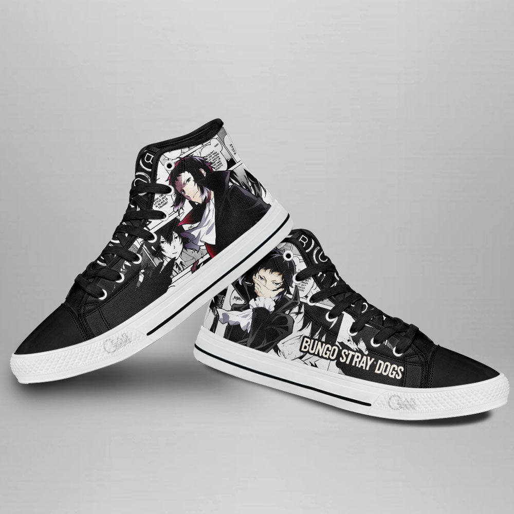 Ryuunosuke Akutagawa High-Top Shoes Anime Custom