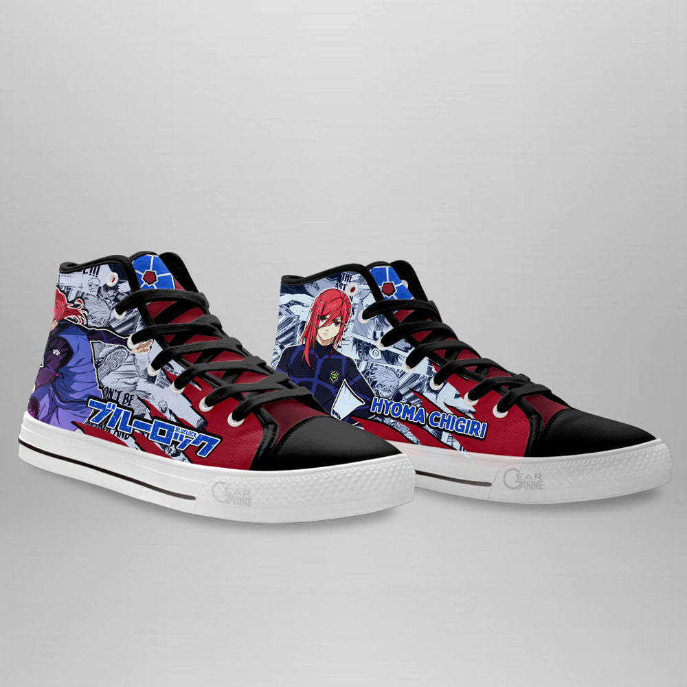 Blue Lock Hyoma Chigiri Anime Custom High Top Shoes NTT2712 Gear Anime