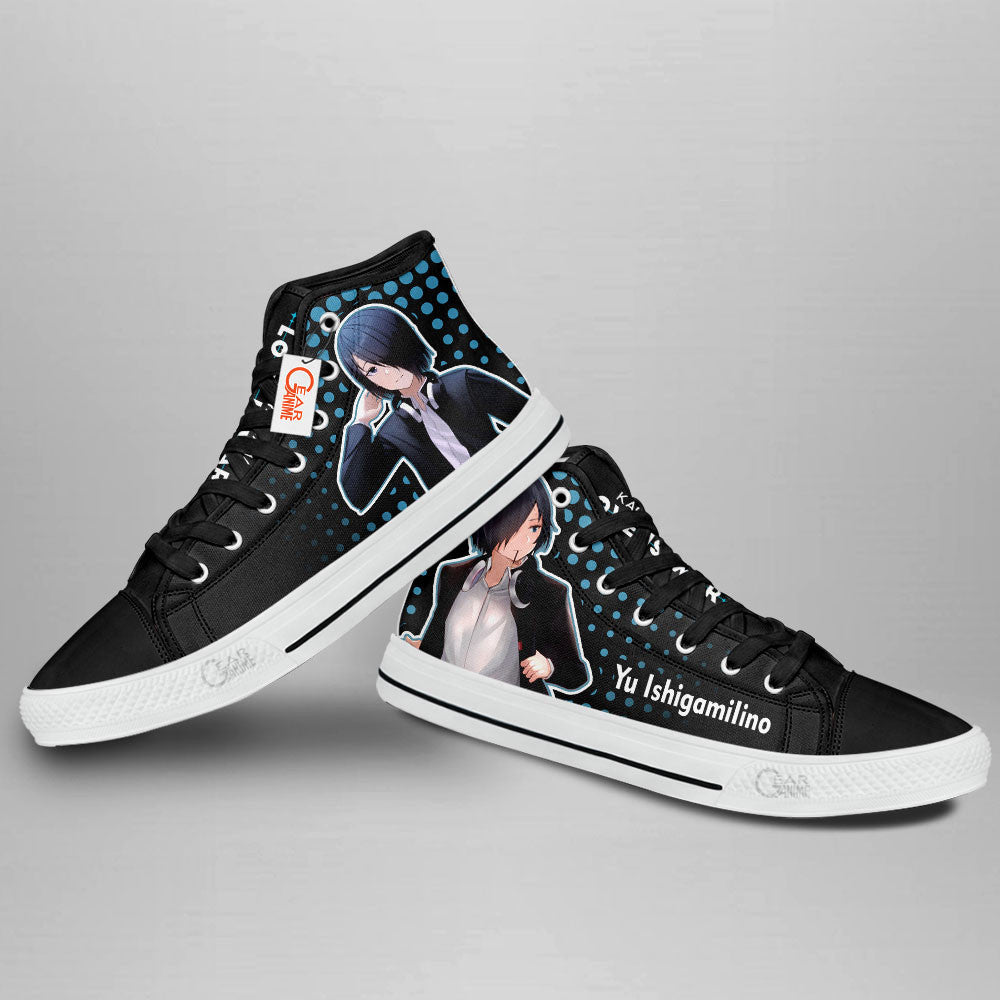 Kaguya-sama Yu Ishigami Anime Custom High Top Shoes NTT0901 Gear Anime