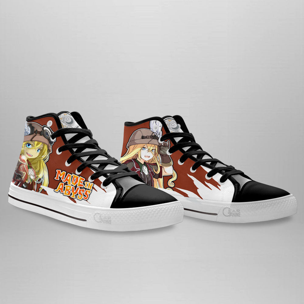 Made In Abyss Lyza Custom Anime High Top Shoes Gear Anime
