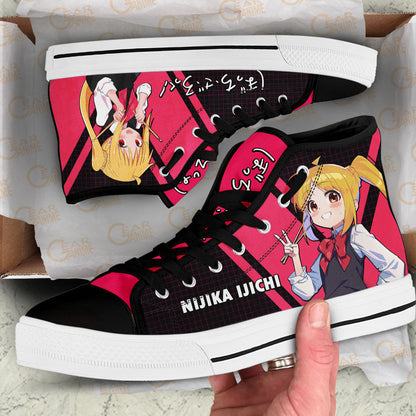 Bocchi the Rock Nijika Ijichi Anime Custom High Top Shoes NTT2712 Gear Anime