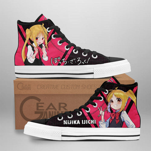 Bocchi Nijika Ijichi Anime Custom High Top Shoes NTT2712 Gear Anime
