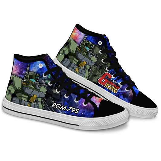 GM Spartan Anime Custom High Top Shoes Gear Anime