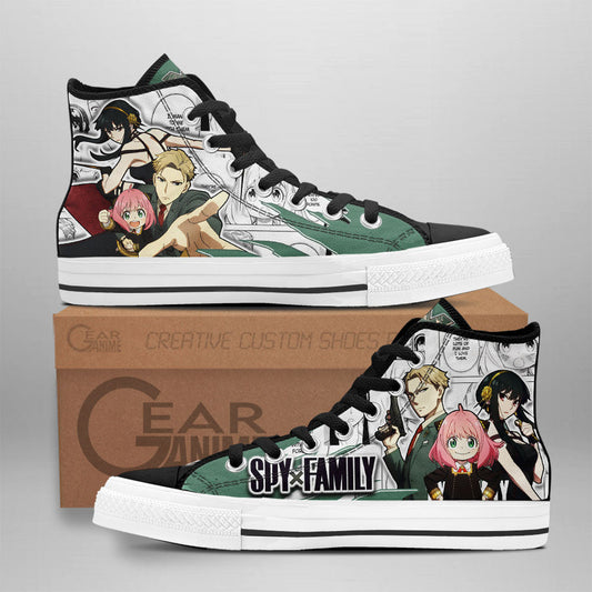 The Forgers High-Top Shoes Anime Custom