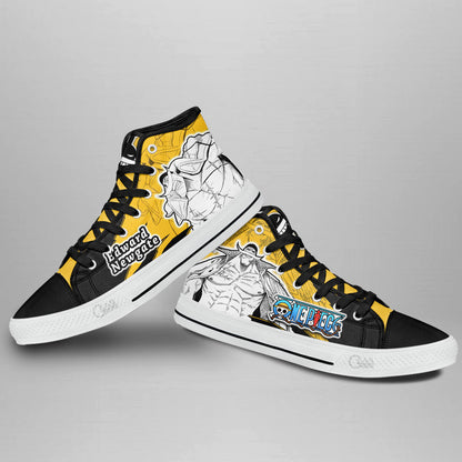 Edward Newgate High-Top Shoes Anime Custom