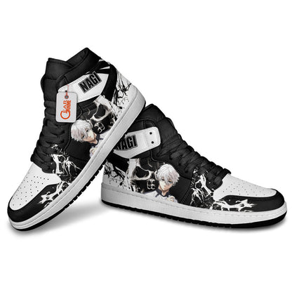 Seishiro Nagi J1 Sneakers - Custom Anime Design Blue Lock