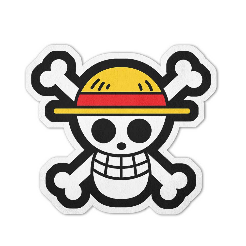 Straw Hat Pirates Flag Shaped Rugs Custom One Piece For Room Decor Mat Quality Carpet-Animerugs