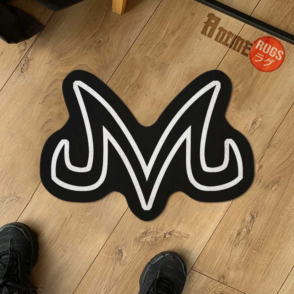 Majin Buu Symbol Shaped Rugs Custom For Room Decor Mat Quality Carpet-Animerugs