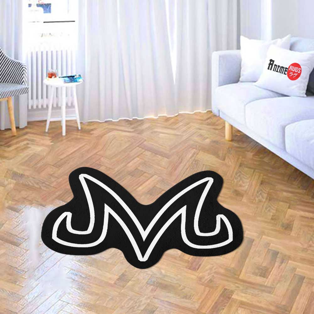 Majin Buu Symbol Shaped Rugs Custom For Room Decor Mat Quality Carpet-Animerugs