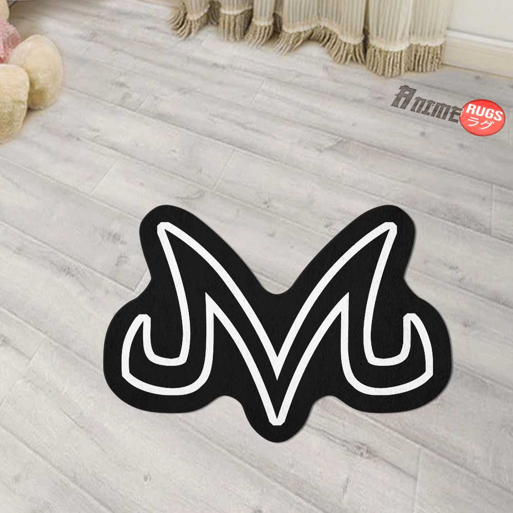 Majin Buu Symbol Shaped Rugs Custom For Room Decor Mat Quality Carpet-Animerugs