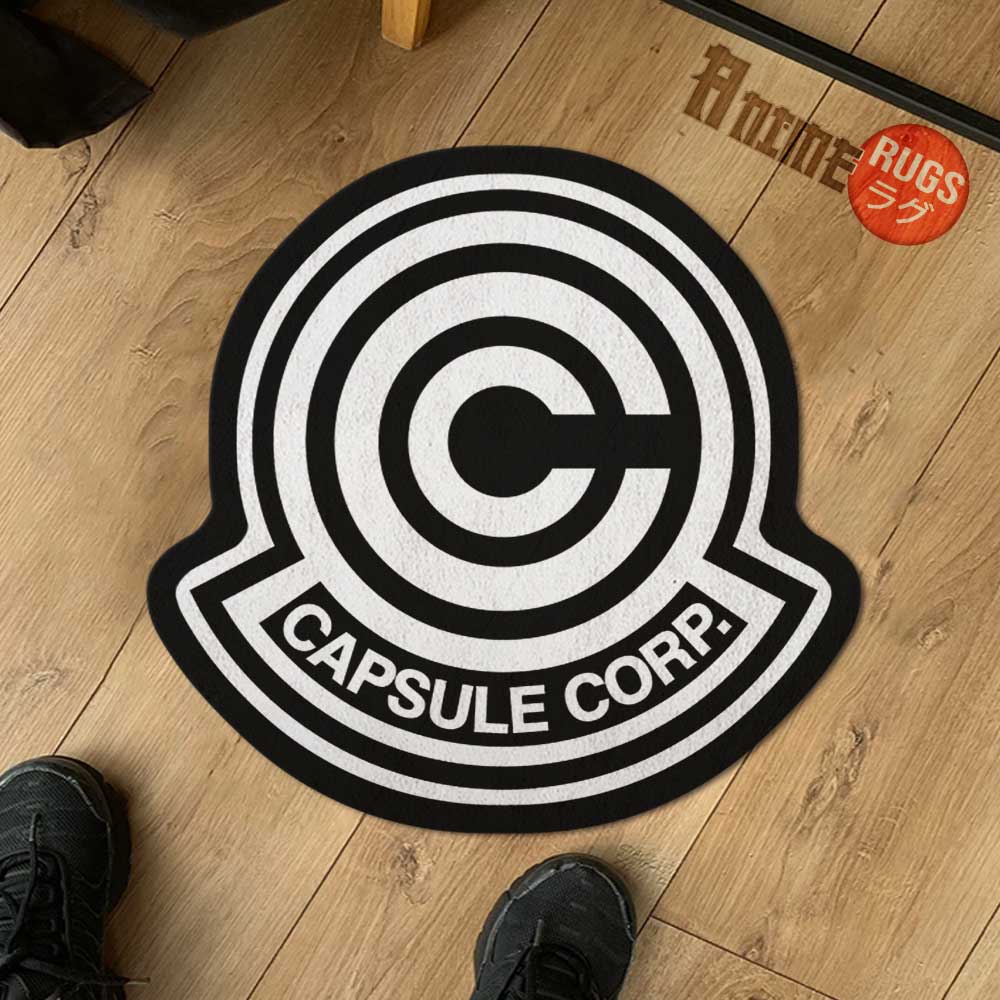 Capsule Corporation Shaped Rugs Custom For Room Decor Mat Quality Carpet-Animerugs