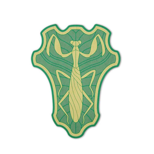 Green Mantis Symbol Shaped Rugs Custom Anime Black Clover Carpets Room Decor Mats-Animerugs