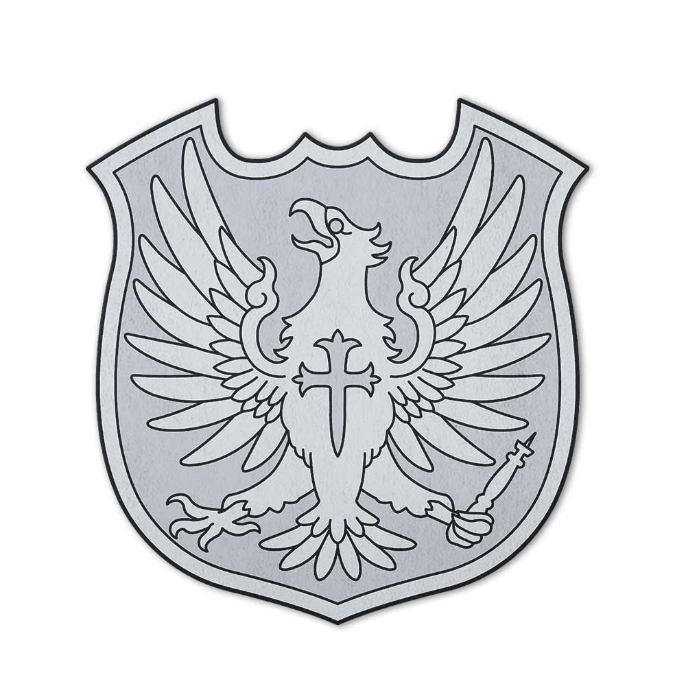 Silver Eagle Symbol Shaped Rugs Custom Anime Black Clover Carpets Room Decor Mats-Animerugs