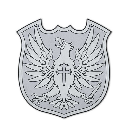 Silver Eagle Symbol Shaped Rugs Custom Anime Black Clover Carpets Room Decor Mats-Animerugs