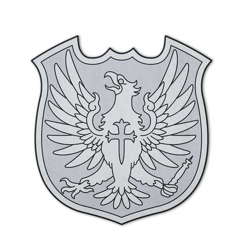 Silver Eagle Symbol Shaped Rugs Custom Anime Black Clover Carpets Room Decor Mats-Animerugs