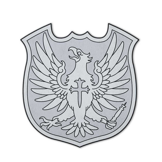 Silver Eagle Symbol Shaped Rugs Custom Anime Black Clover Carpets Room Decor Mats-Animerugs