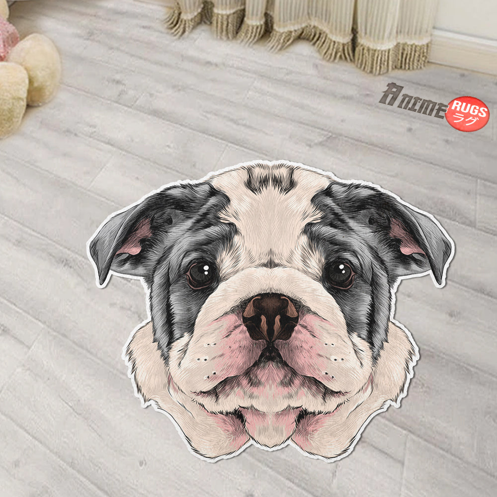 Cute Baby Dog Shaped Rugs Custom For Room Decor Mat Quality Carpet-Animerugs