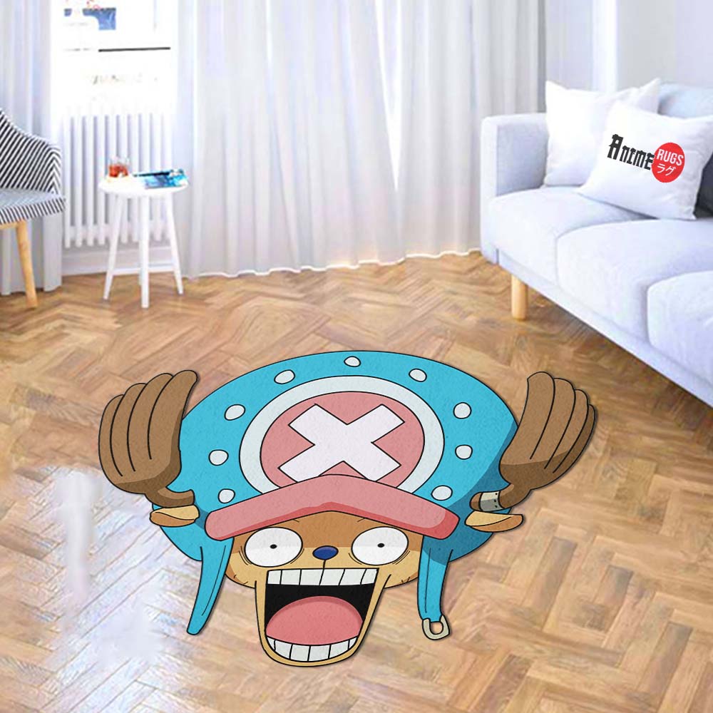 Tony Tony Chopper Shaped Rug Custom One Piece For Room Decor Quality Mats-Animerugs