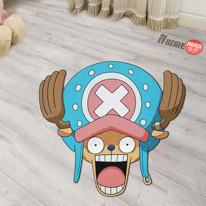 Tony Tony Chopper Shaped Rug Custom One Piece For Room Decor Quality Mats-Animerugs