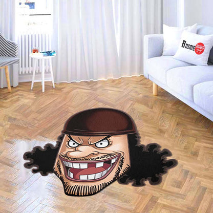 Marshall D. Teach Shaped Rug Custom One Piece For Room Decor Quality Mats-Animerugs