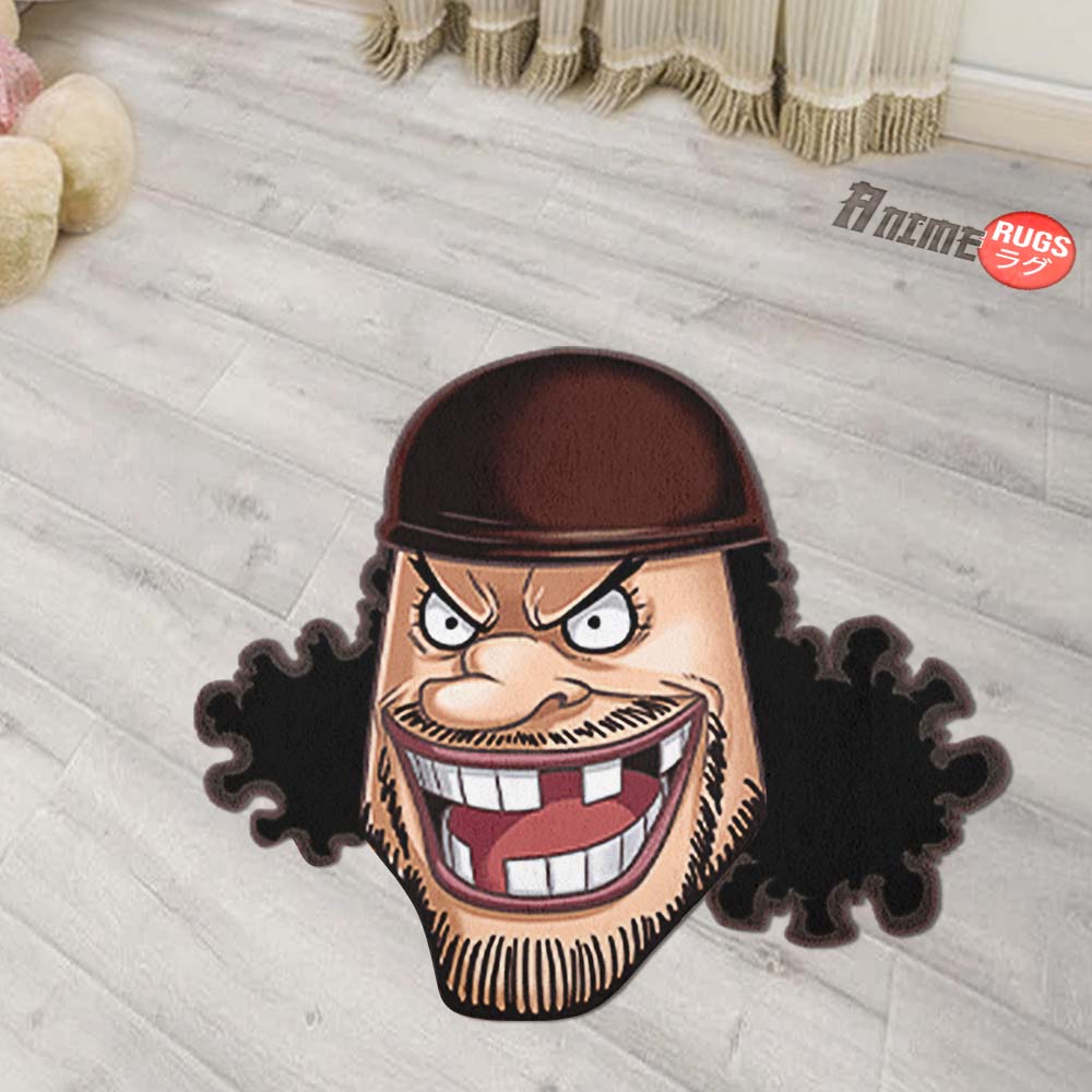 Marshall D. Teach Shaped Rug Custom One Piece For Room Decor Quality Mats-Animerugs