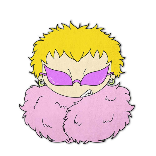 Donquixote Doflamingo Shaped Rugs Custom One Piece For Room Decor Mat Quality Carpet-Animerugs