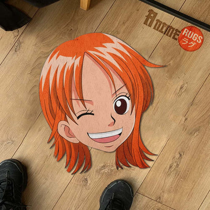 Nami Shaped Rug Custom One Piece For Room Decor Quality Mats-Animerugs