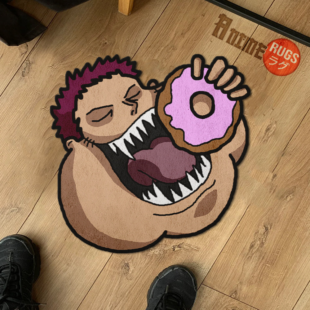 Charlotte Katakuri Shaped Rug Custom One Piece Decor For Room Mat Quality Carpet-Animerugs
