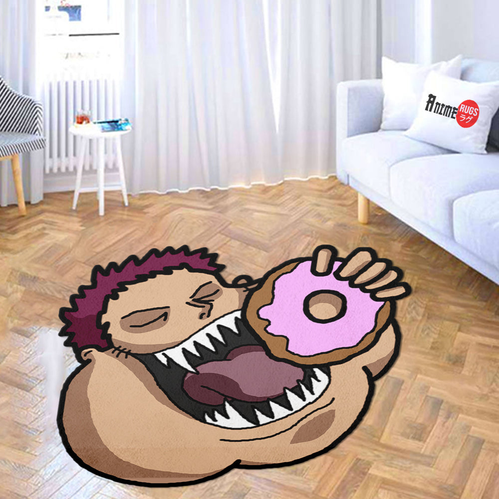 Charlotte Katakuri Shaped Rug Custom One Piece Decor For Room Mat Quality Carpet-Animerugs