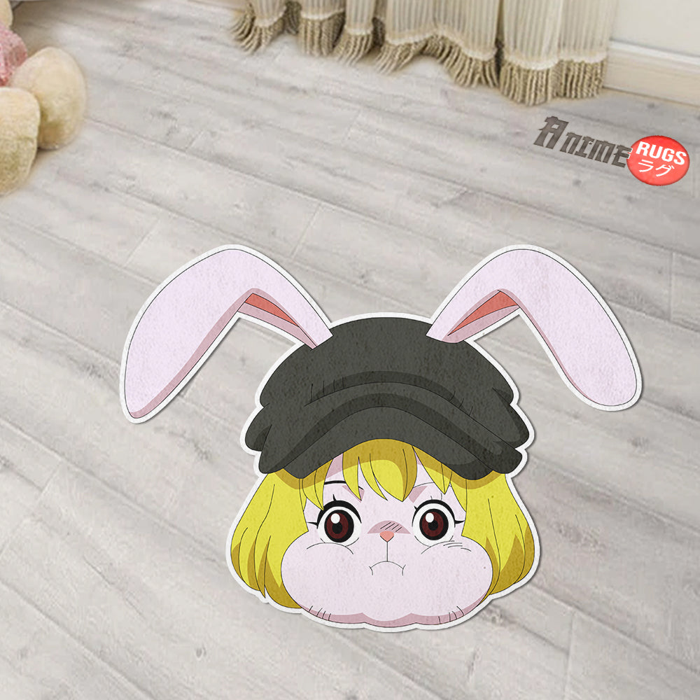 Carrot Shaped Rug Custom One Piece Decor For Room Mat Quality Carpet-Animerugs