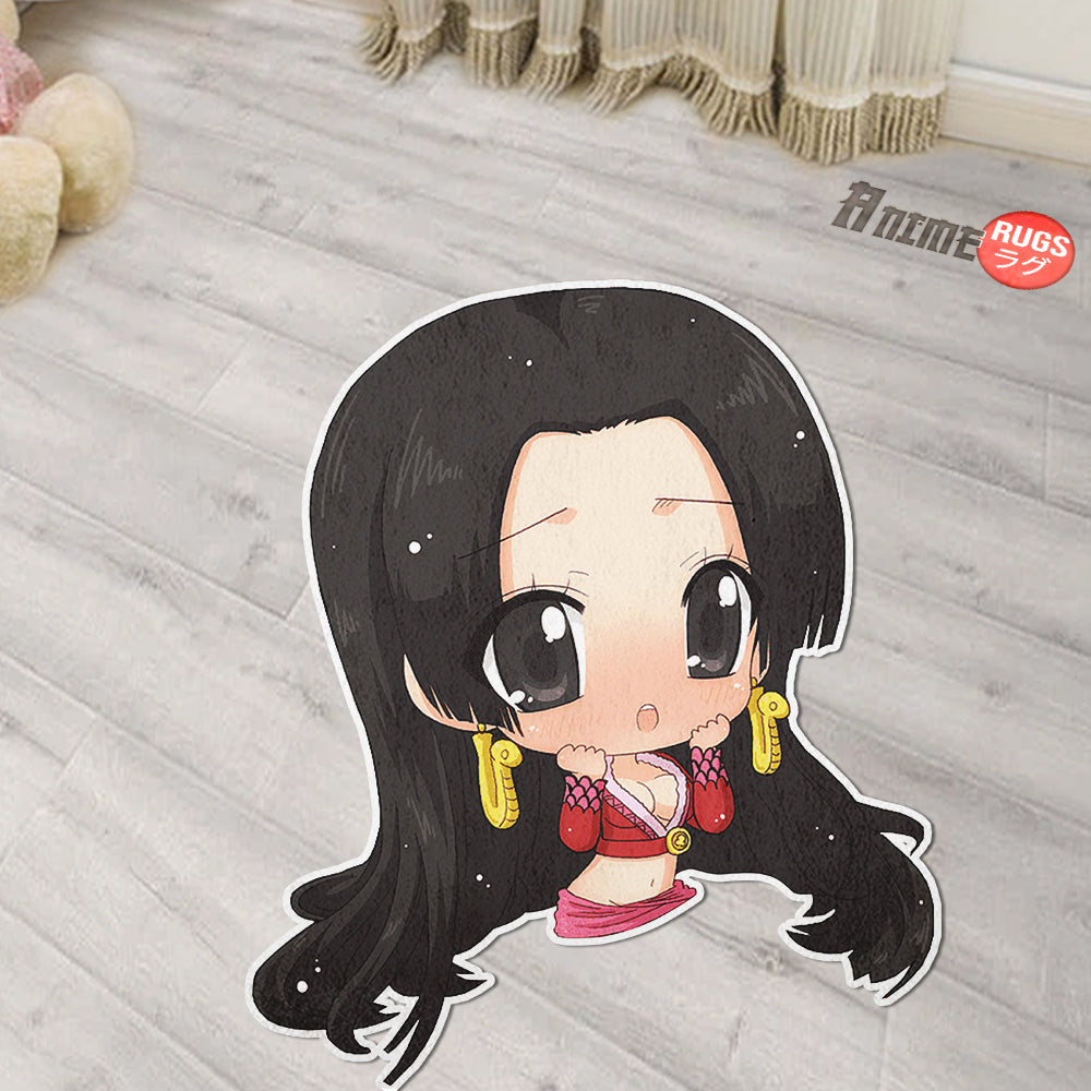 Boa Hancock Shaped Rug Custom One Piece Decor For Room Mat Quality Carpet-Animerugs