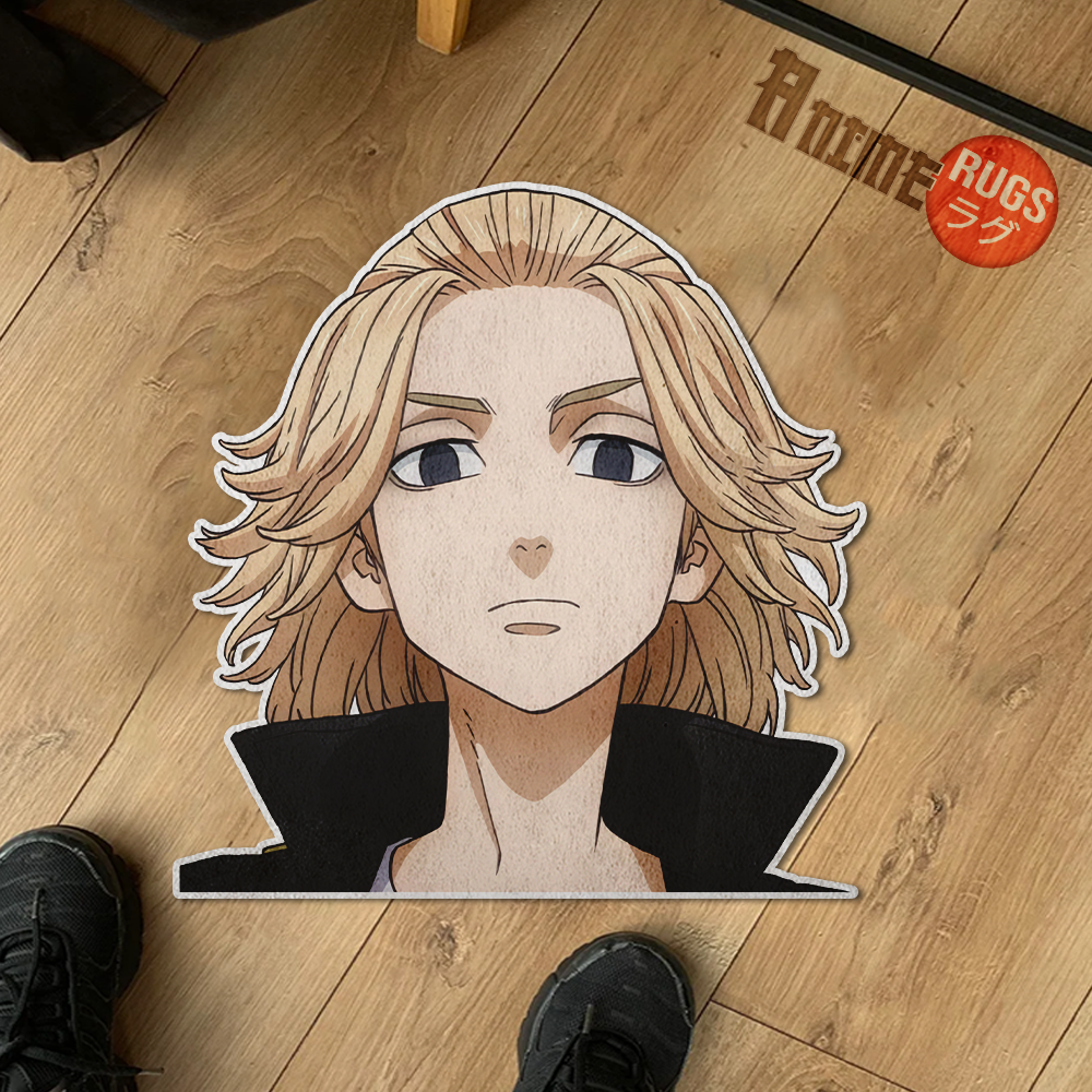 Manjiro Sano Shaped Rug Custom Decor For Room Mat Quality Carpet-Animerugs