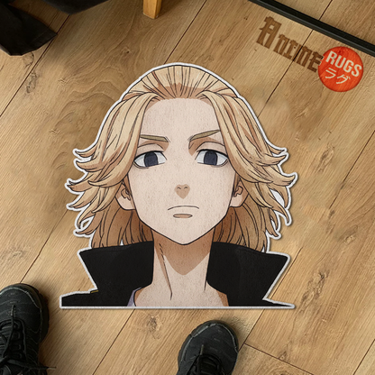 Manjiro Sano Shaped Rug Custom Decor For Room Mat Quality Carpet-Animerugs