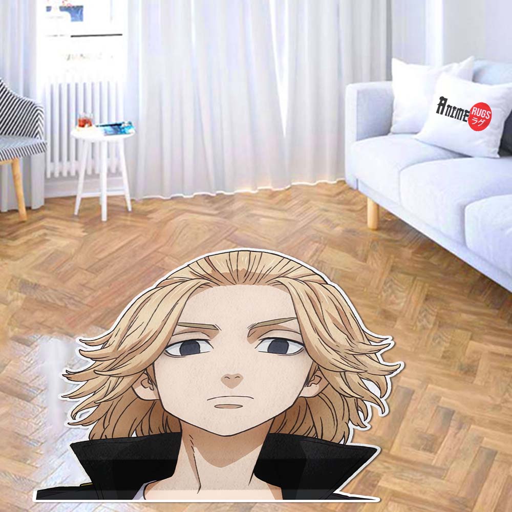 Manjiro Sano Shaped Rug Custom Decor For Room Mat Quality Carpet-Animerugs