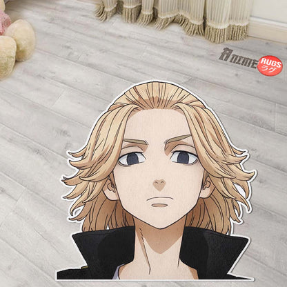 Manjiro Sano Shaped Rug Custom Decor For Room Mat Quality Carpet-Animerugs
