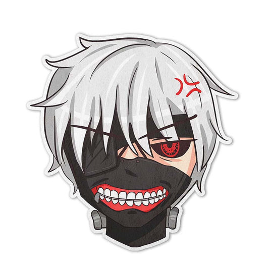 Ken Kaneki Shaped Rug Custom Decor For Room Mat Quality Carpet-Animerugs