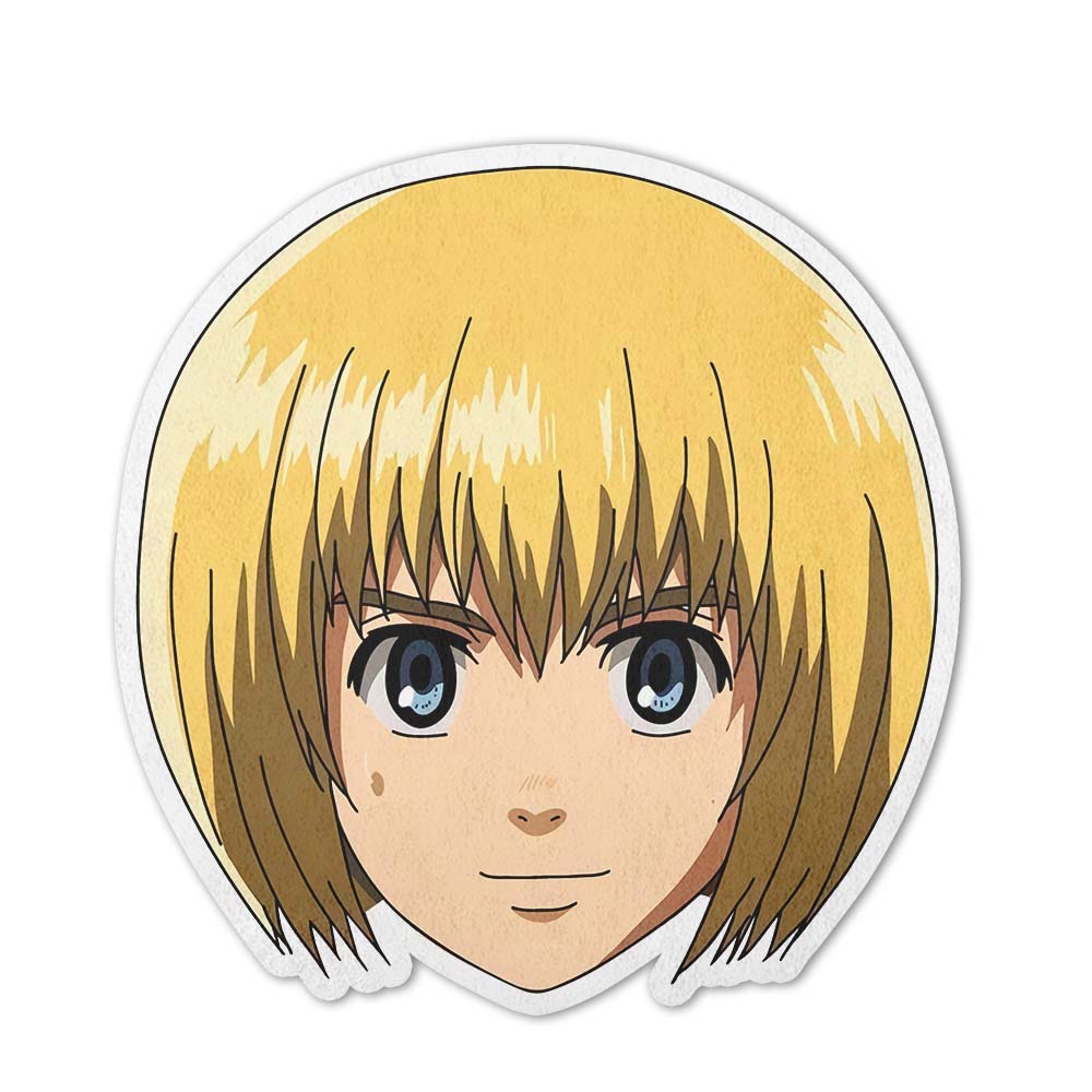 Armin Arlert Shaped Rug Custom Attack On Titan Anime Room Decor Mat Quality Carpet-Animerugs