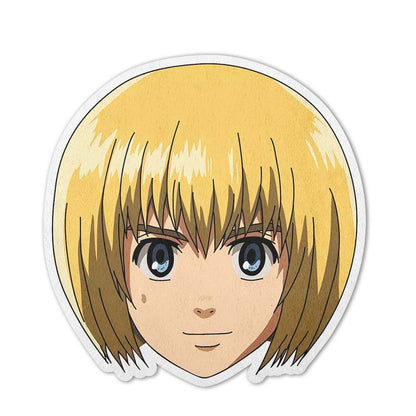 Armin Arlert Shaped Rug Custom Attack On Titan Anime Room Decor Mat Quality Carpet-Animerugs