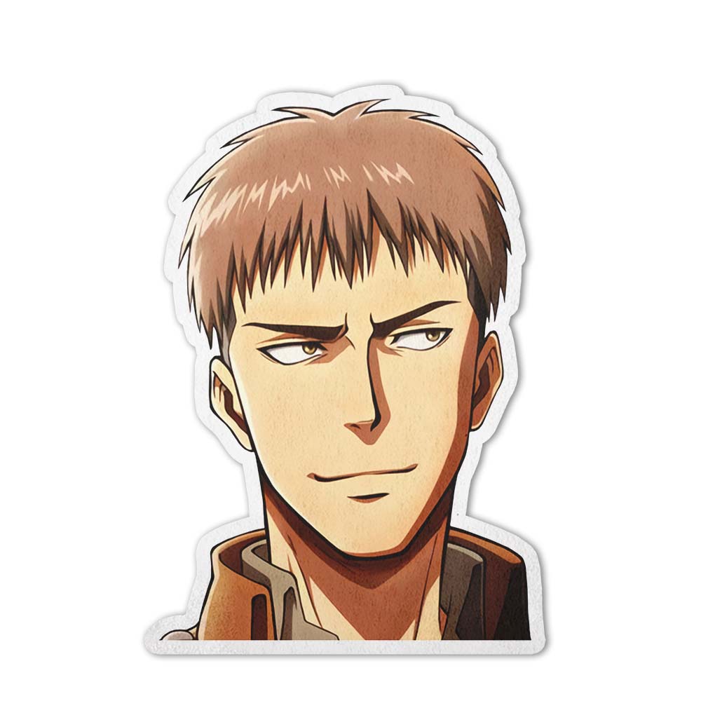 Jean Kirstein Shaped Rug Custom Attack On Titan Anime Room Decor Mat Quality Carpet-Animerugs