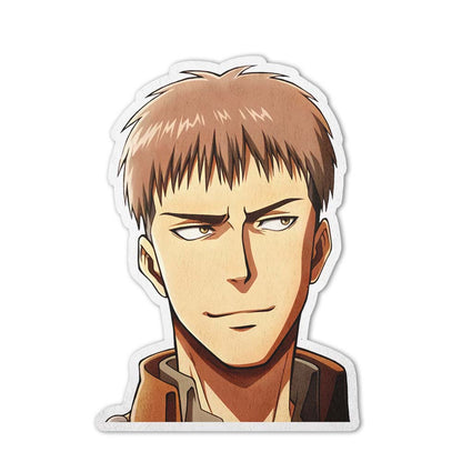 Jean Kirstein Shaped Rug Custom Attack On Titan Anime Room Decor Mat Quality Carpet-Animerugs