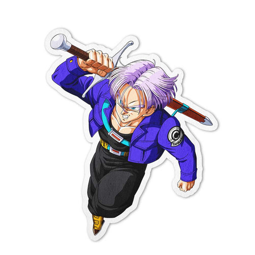 Trunks Shaped Rug Custom Anime Dragon Ball Mats Room Decor Quality Carpets-Animerugs